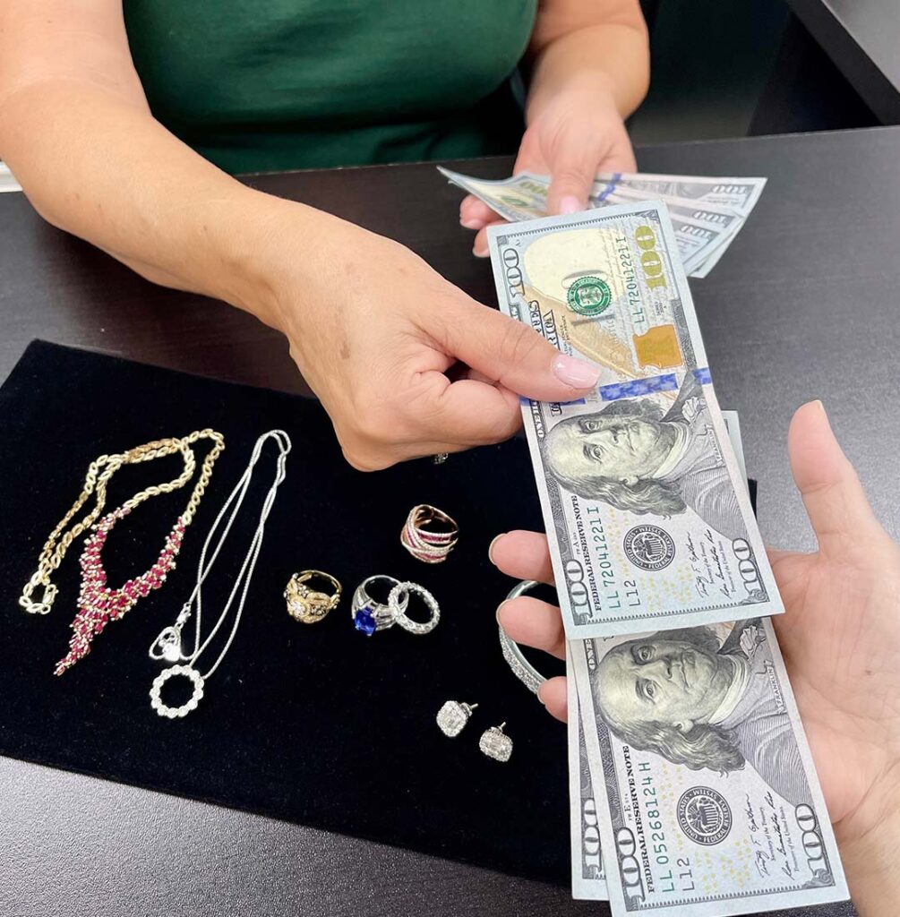 Cash and Jewelry exchange