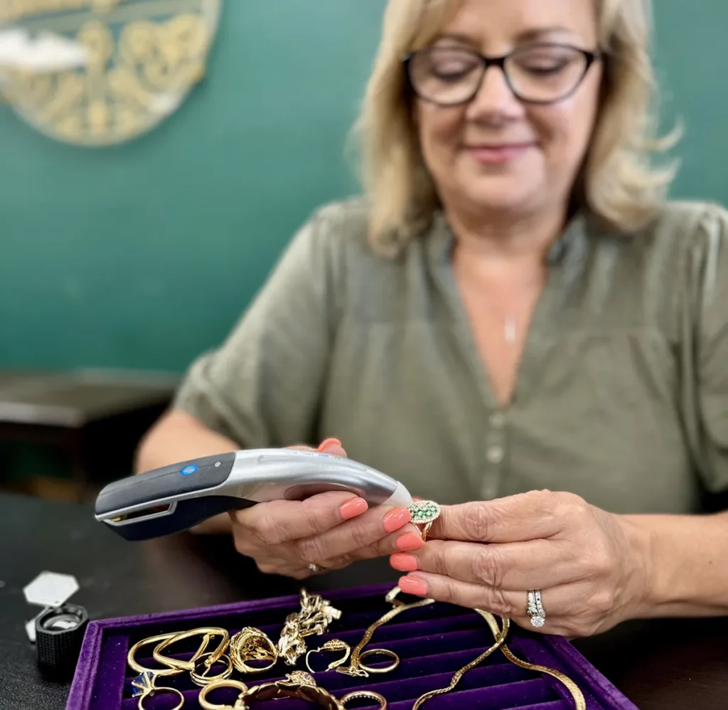 Woman inspecting jewelry - Unleashing Hidden Value