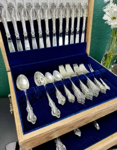 Jewelry Box Estates Sterling Silver Jewelry & Flatware