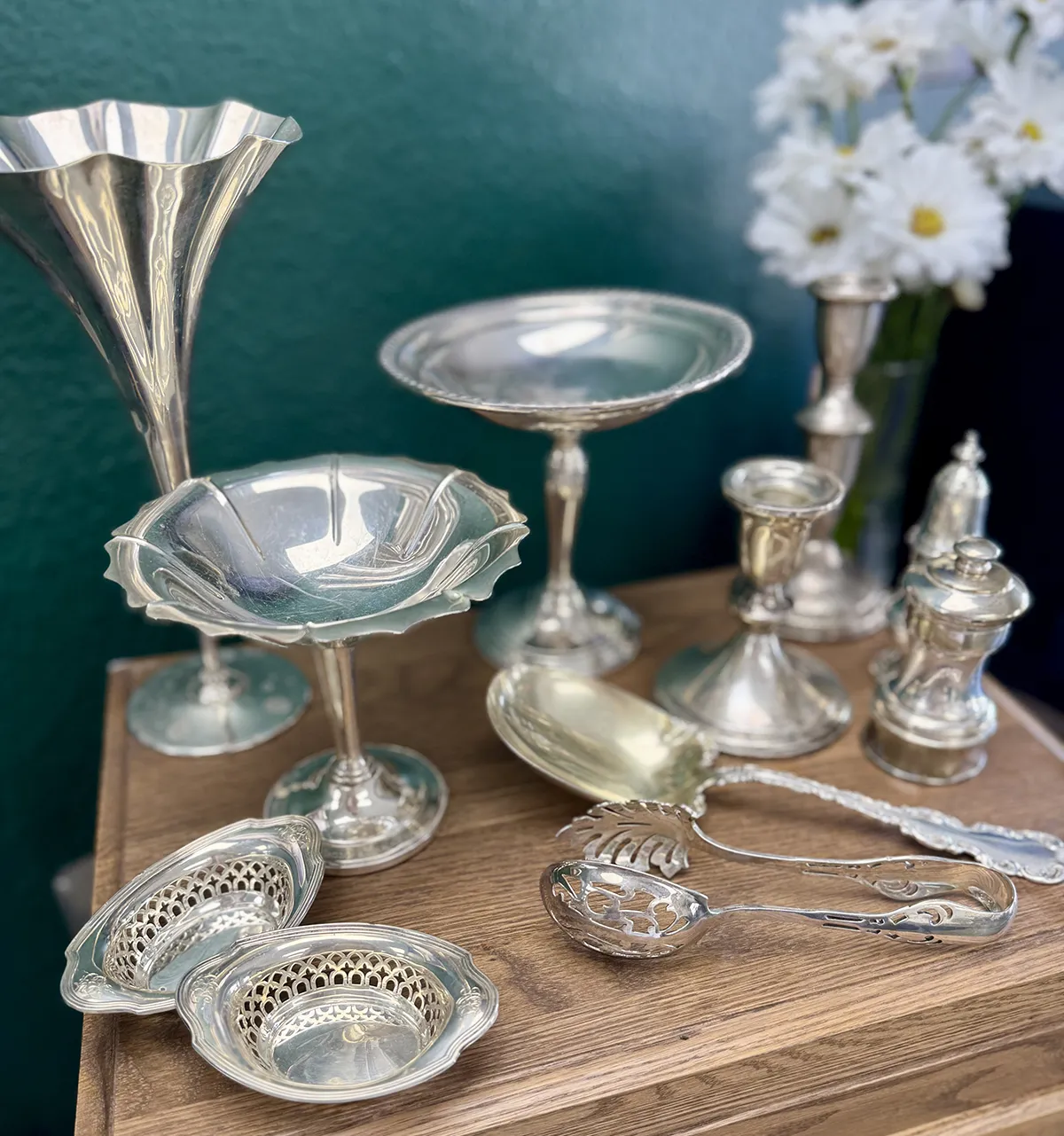 Jewelry Box Estate Silver