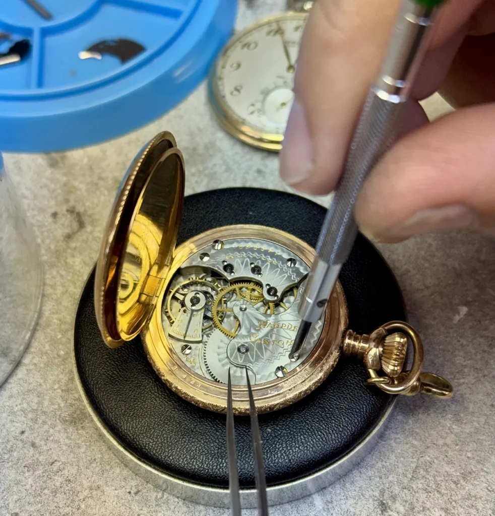 Jewelry repair for stopwatch
